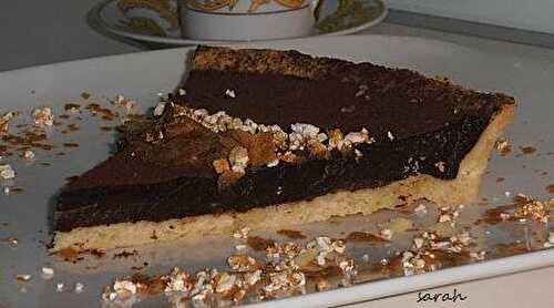 Tarte au chocolat crousti pop....trop bonne!!!