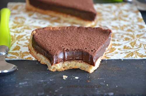 Tarte au chocolat noisette