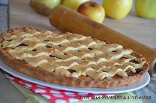 Tarte aux pommes à l'orange