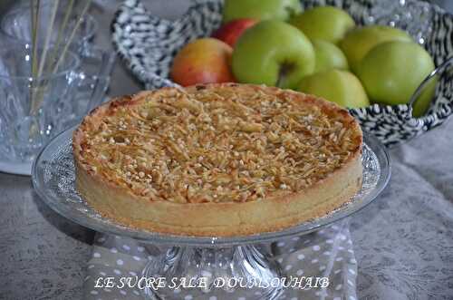 Tarte aux pommes en 2 cuissons