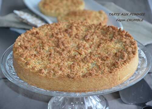 Tarte aux pommes façon crumble