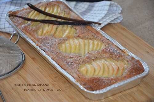 Tarte frangipane aux poires