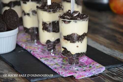 Tiramisu oreo en verrines