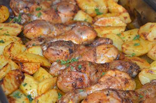 Recette pilons de poulet au citron libanais