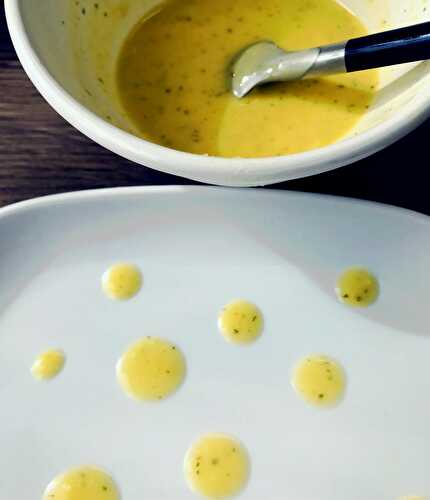 Vinaigrette Orange-Menthe-Gingembre