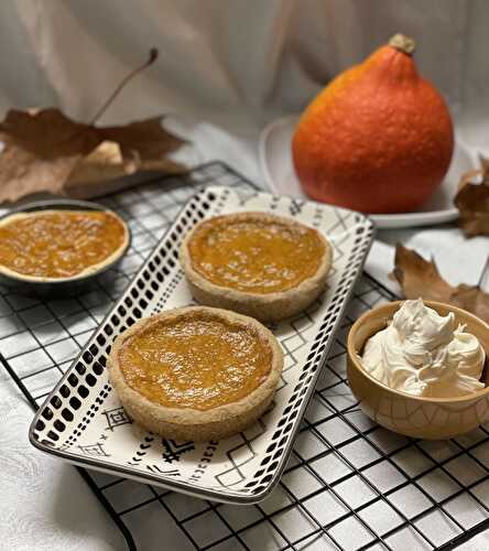 Délicieuse tarte au potiron et aux épices