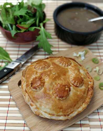 La célèbre tourte au champignons de Monsieur