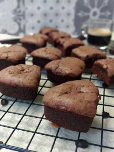 Le moelleux fondant au chocolat-café…