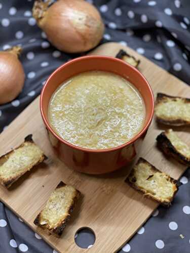 Soupe oignons – fèves – carottes