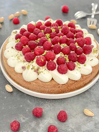 Tarte pistachine Framboise