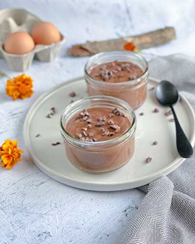 La mousse au chocolat facile et healthy