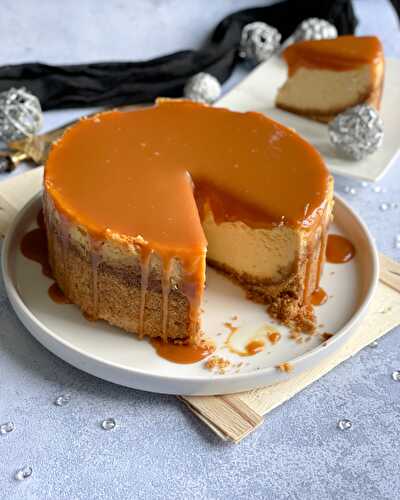 Le cheese cake au caramel beurre salé