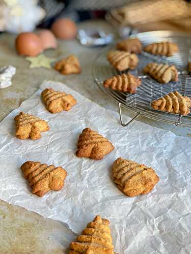 Les petits sablés vanille à la poche