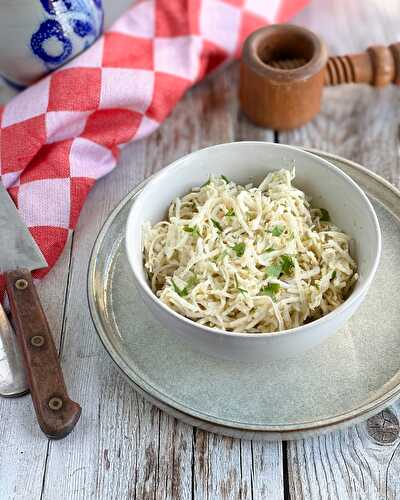 Le traditionnel céleri rémoulade