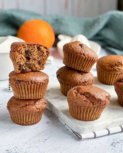 Les petits cakes à l’orange et chocolat