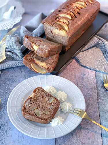 Cake aux pommes et mascarpone