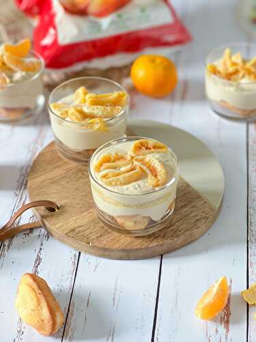 Clémentines et madeleines façon tiramisu