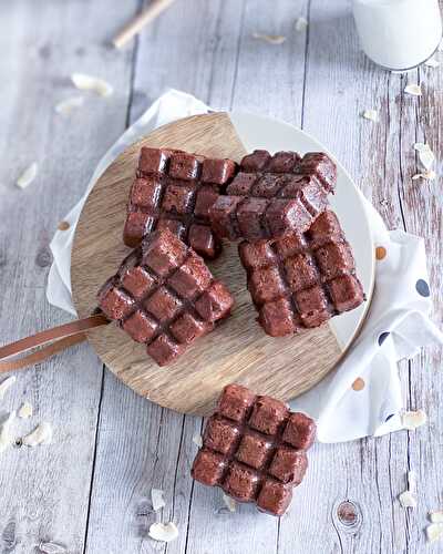 Des moelleux au chocolat et noix de coco