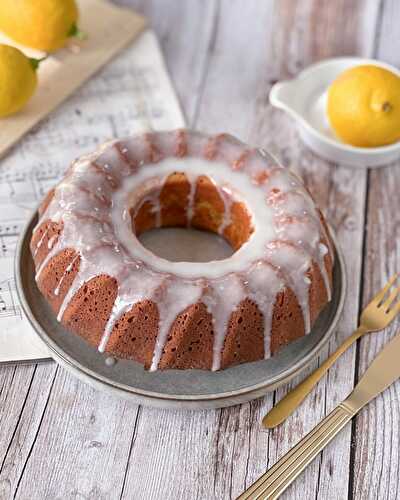 Un cake au citron à la farine de lentilles corail