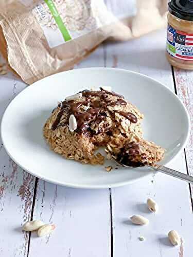 Un bowl cake beurre de cacahuètes