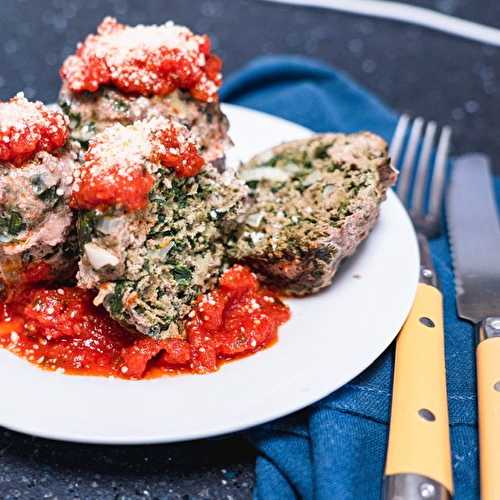 Boulettes céto façon cannelloni