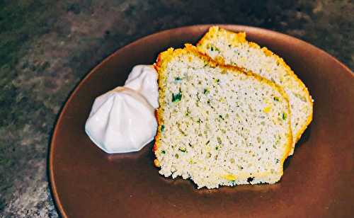 Gâteau de courgettes aux agrumes