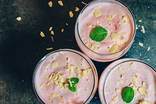 Mousse de fraises au pétillant