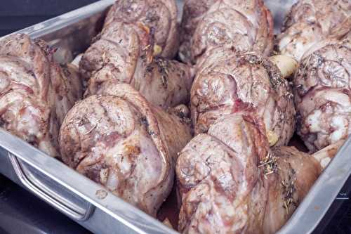 Recette des souris d'agneau confites