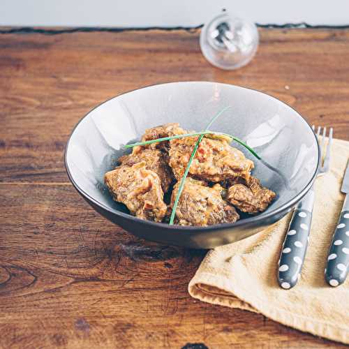 Sauté de veau massala