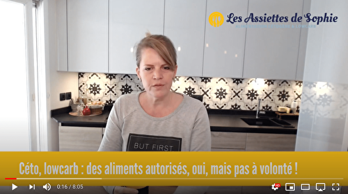 Vidéo : aliments autorisés, oui, mais pas à volonté !