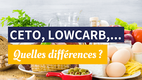 Vidéo : régime céto ou lowcarb  •  Les Assiettes de Sophie