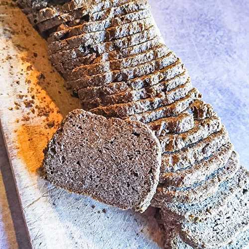 Pain pour toast lowcarb