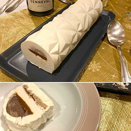 🍽 La Bûche glacée super gourmande de Nicolas • Recettes Céto & Low-Carb