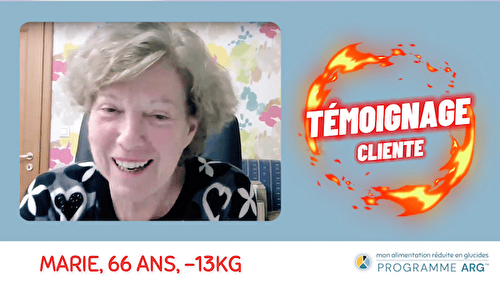 Marie, 66 ans, -13kg et une santé métabolique retrouvée