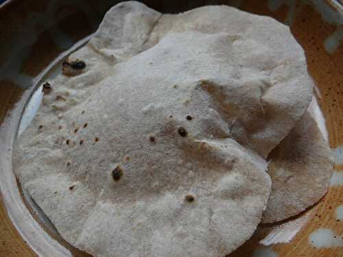 Chapati (pain traditionnel indien)