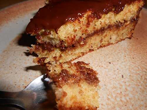 Gâteau folie chocolat et noisette