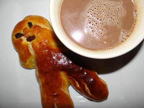 Manalas de St Nicolas & son chocolat chaud à la cannelle