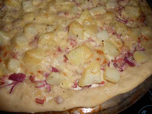 Pizza Raclette