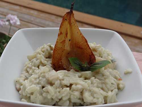 Risotto gorgonzola & poire