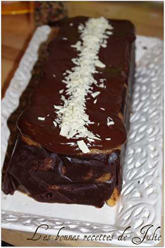 Bûche de Noël, façon charlotte