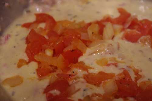Cake au thon, tomates revenues & aux aperges