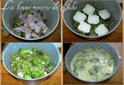 Cake aux brocolis et aux fromages - Les bonnes recettes de Julie