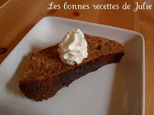 Cake aux châtaignes ~ à la crème de marron - Les bonnes recettes de Julie
