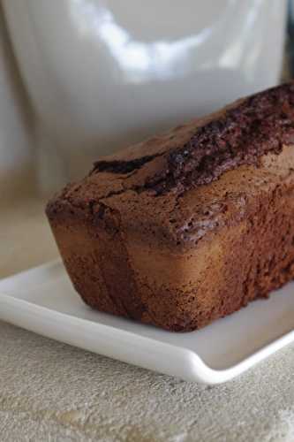 Cake chocolat noir/noix de coco - Les bonnes recettes de Julie