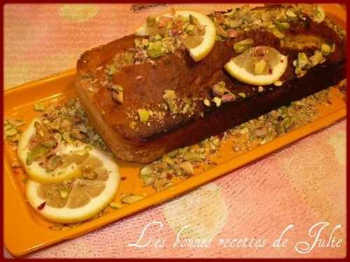Cake citron-pistaches