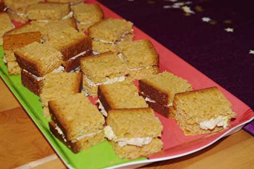 Carrés sucrés/salés de foie gras au pain d'épices