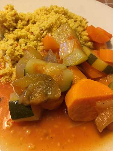Couscous de légumes #1 - Les bonnes recettes de Julie