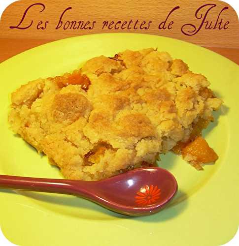 Crumble de nectarines