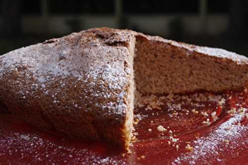 J'ai testé ... le gâteau sans gluten à la pâte à tartiner bio, base Schär.