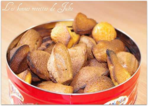 Madeleines au caramel au beurre salé